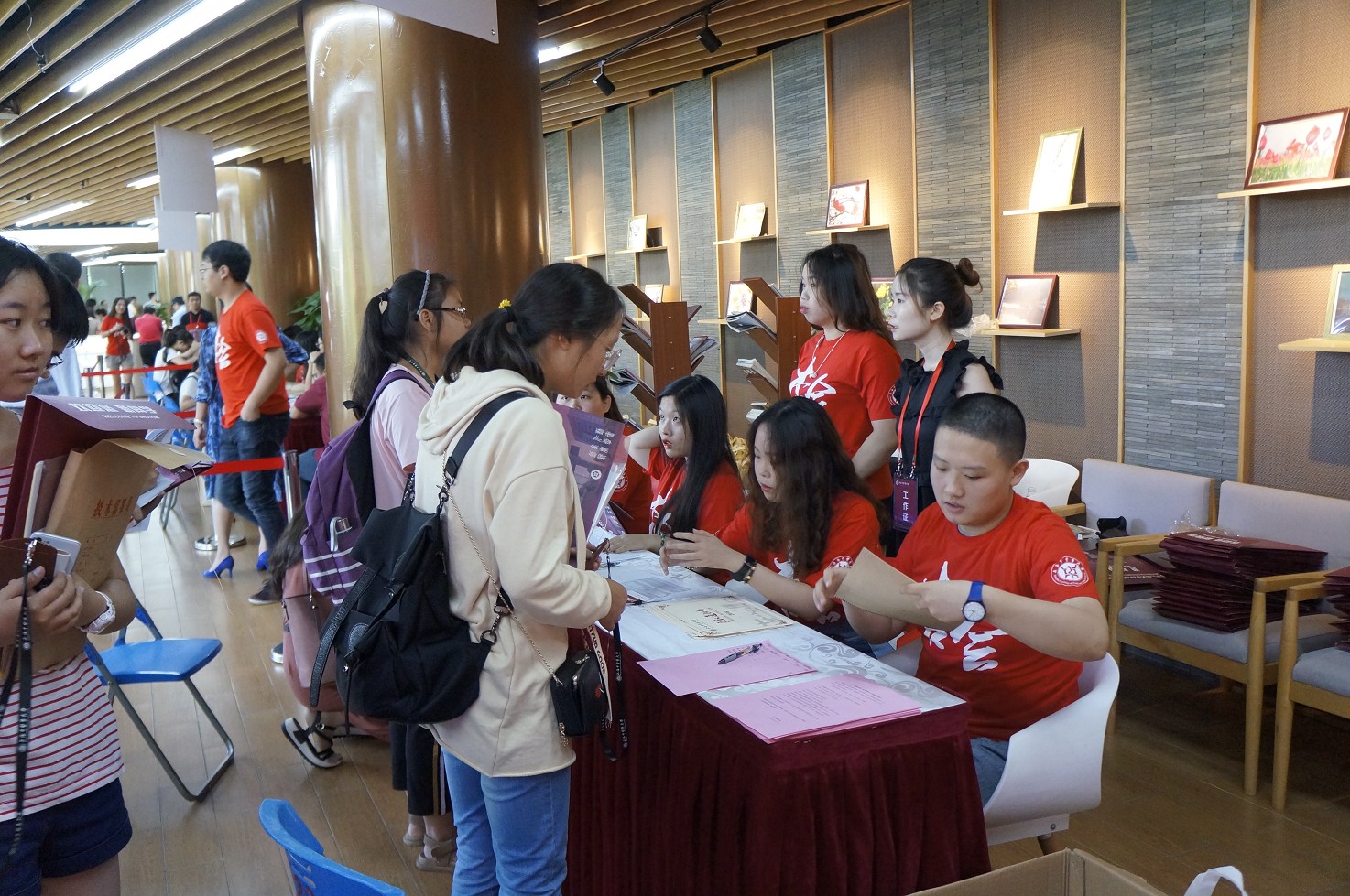 bevitor伟德国际19462018年度迎新工作顺利开展